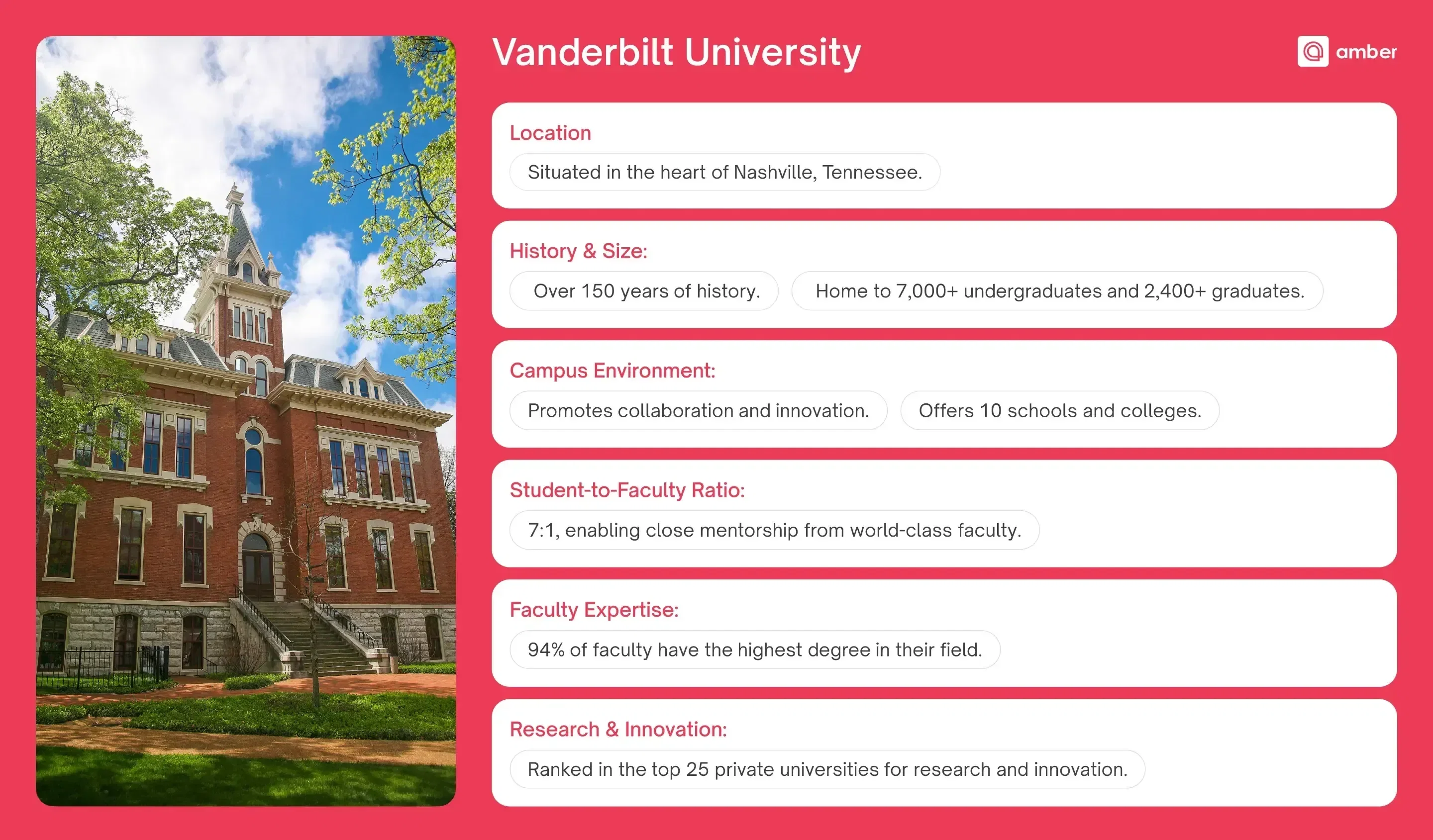A Complete Guide to Vanderbilt University | Amber